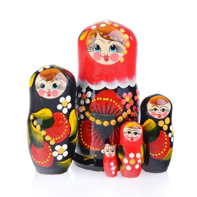 Матрешка 5 в 1 (расписная) Малая (РНИ)