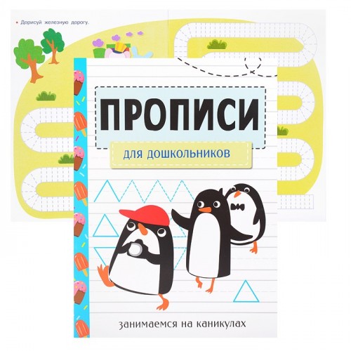 Занимаемся на каникулах. Прописи. Для дошкольников