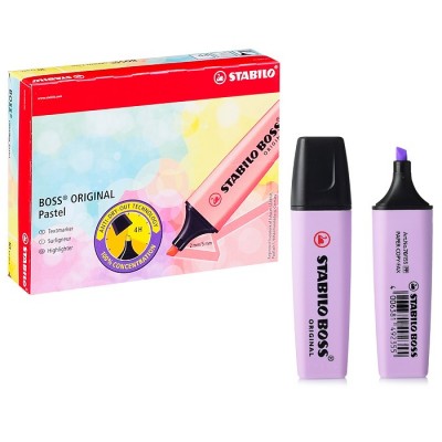 Текстовыделитель Boss original pastel лавандовый