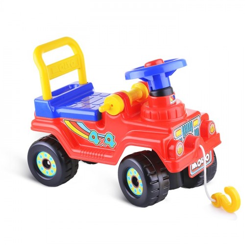 Джип 4х4 (красный) музыкальный