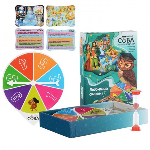 Игра-викторина. Умная Сова «Любимые сказки 5»