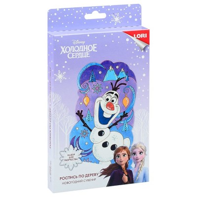 Роспись по дереву Disney. Новогодний сувенир 