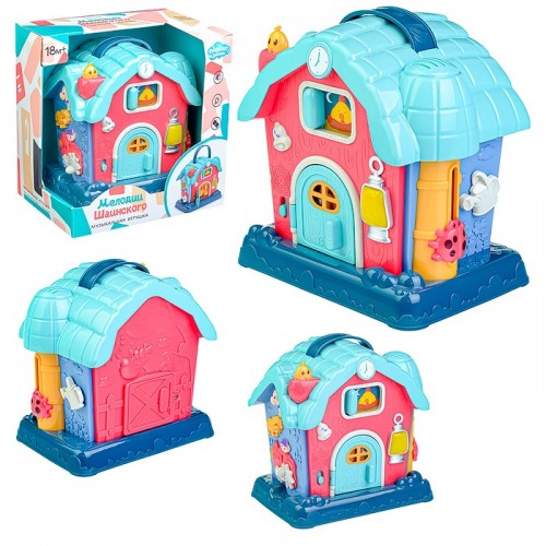 Домик музыкальный, в коробке