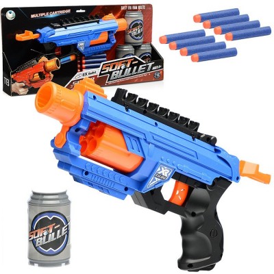 Пистолет с мягкими полимерными пулями, в коробке