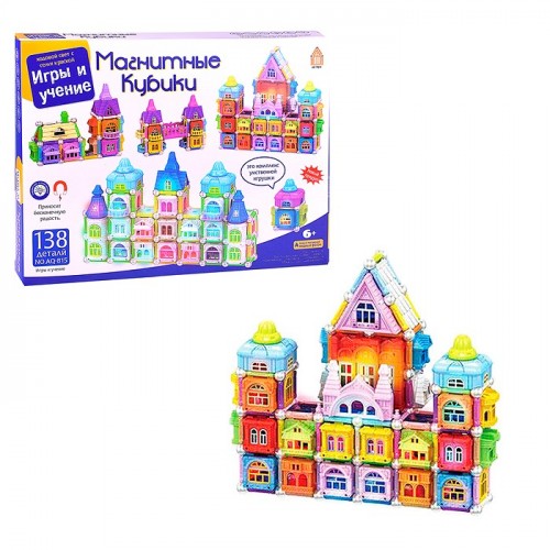 Конструктор (138 дет.) в коробке