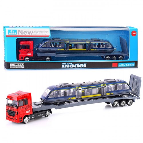 Автовоз с набором машин, в коробке