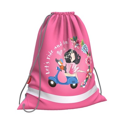 Мешок для обуви 365x440мм Flower Scooter