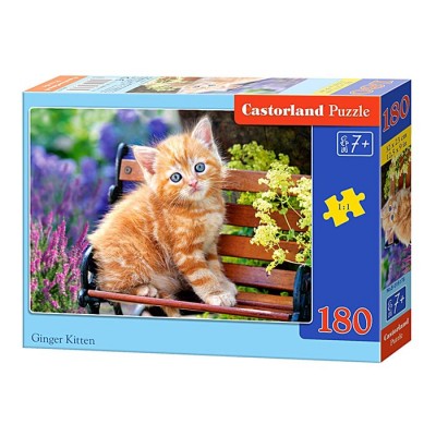 Пазлы 180 Рыжий котенок