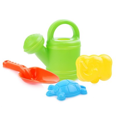 Набор для песка (Совок+лейка мал.+2формочки) в сетке