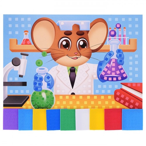 Мягкая мозаика из ЭВА (большой набор) 