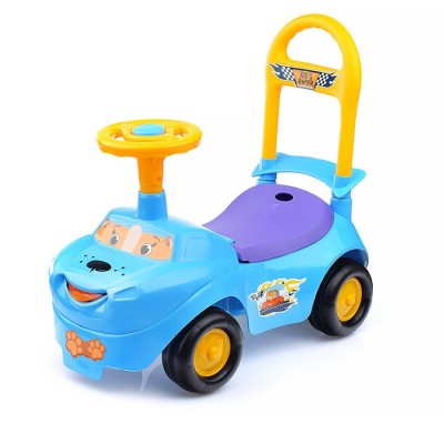 Игрушка Машина-каталка Zarrin TinyTot с клаксоном, голубой