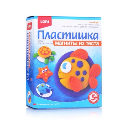 Магниты из теста 