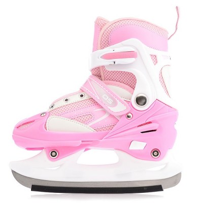 Коньки детские M(35-38) розовые