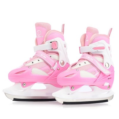 Коньки детские M(35-38) розовые
