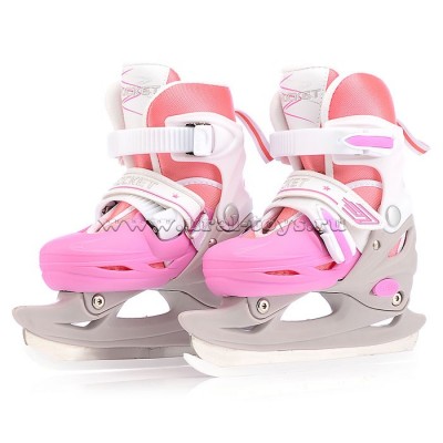 Коньки детские S(31-34) розовые