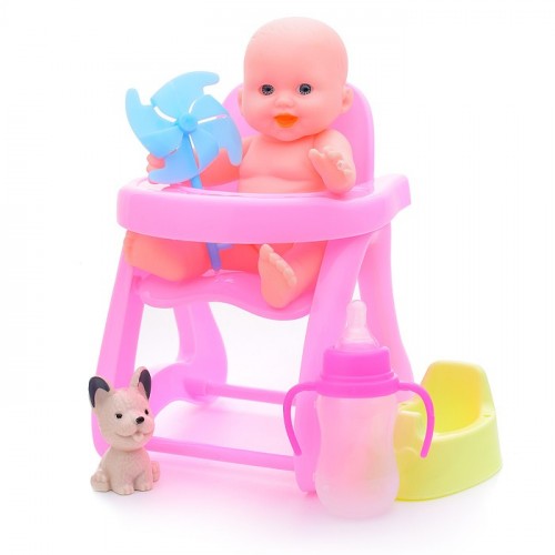 Пупс с аксессуарами, в сетке