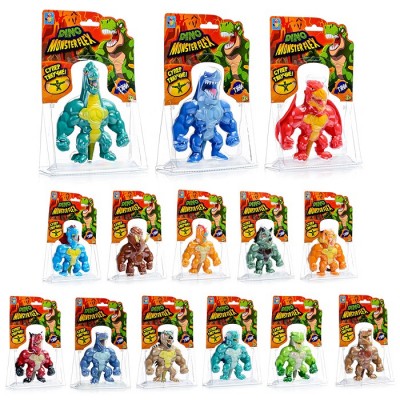 1Toy monster flex dino, тянущиеся фигурки 14см, 14 видов в ассортименте