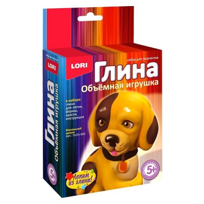 Игрушка объемная из глины 