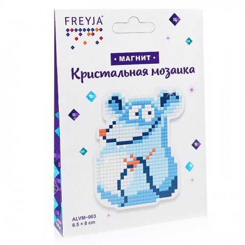 Кристальная мозаика (алмазная вышивка)  магнит 