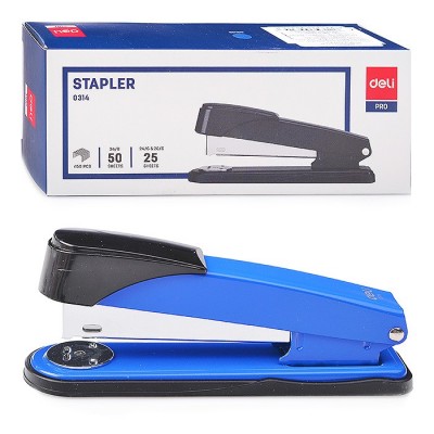 Степлер 24/6 24/8 26/6 (50листов) ассорти 150скоб металл коробка